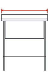 QH-S1W-1507L: lateral, cotas en milímetros