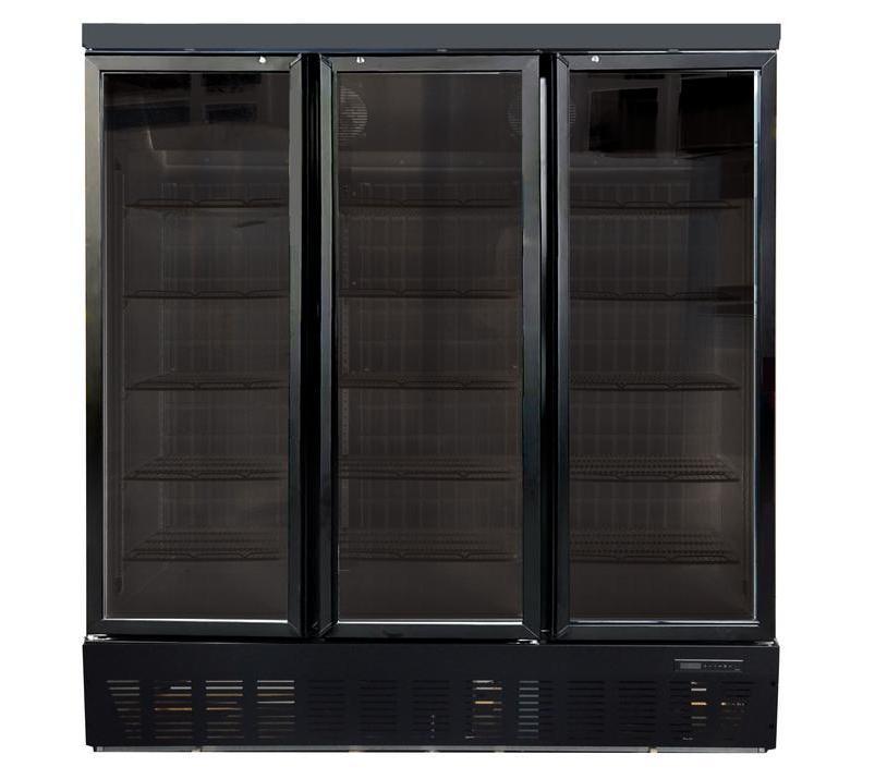 SD-T1500N · Freezer Expositor Vertical · Interior Negro