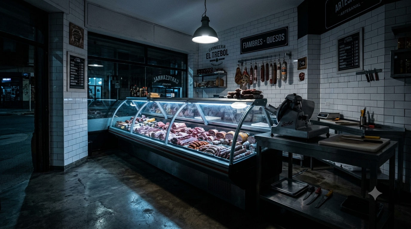Carnicerías y Fiambrerías — instalación equipada por GA