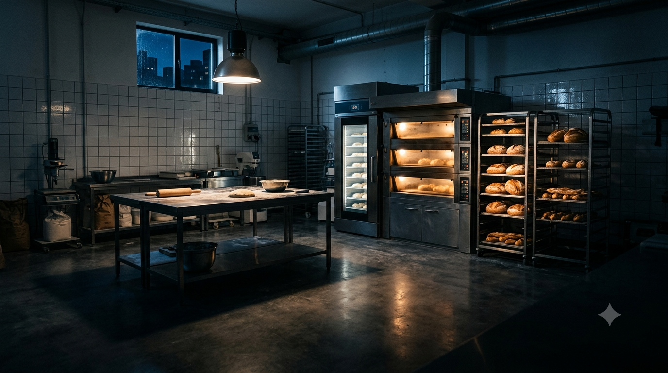 Panaderías y Cafeterías — instalación equipada por GA
